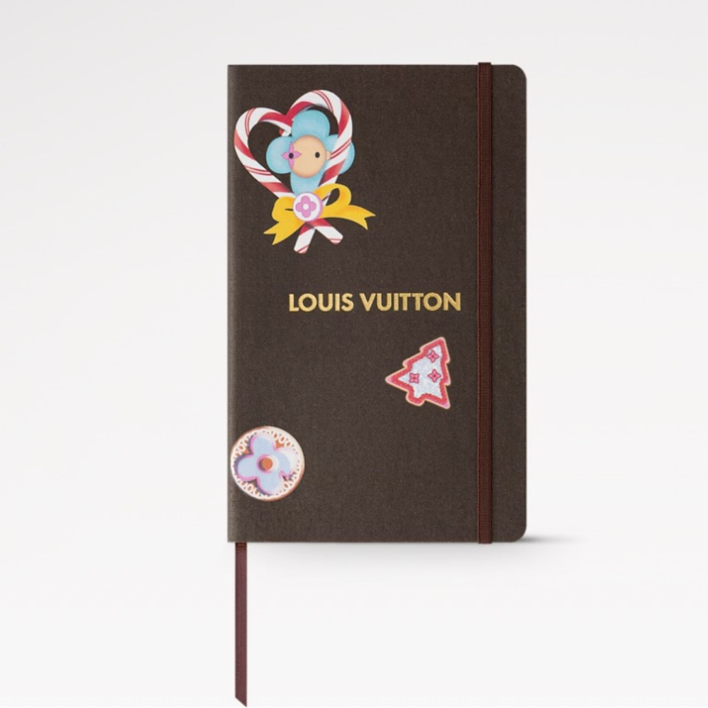 🍬 Louis Vuitton Holiday Vivienne Jane notebook/journal MM 5.1 x 8.3 x 0.4” 🍬 - Picture 3 of 9